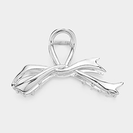 Metal Bow Hair Claw Clip