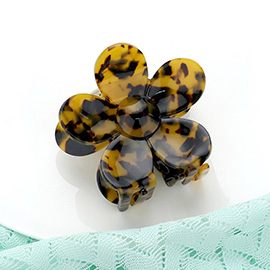 Celluloid Acetate Flower Hair Claw Clip