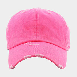 Plain Vintage Baseball Cap