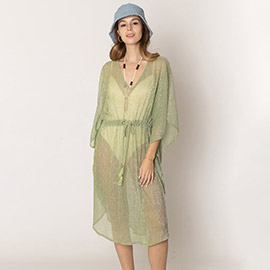 Lurex String Poncho