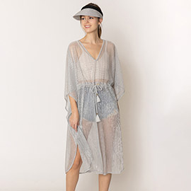 Lurex String Poncho