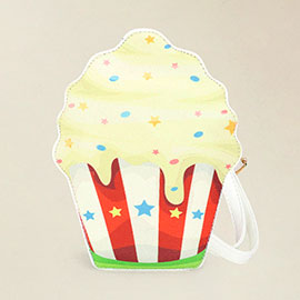 Cupcake Shape Crossbody Bag