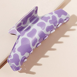 Animal Pattern Hair Claw Clip