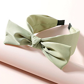 Bow Pointed Headband