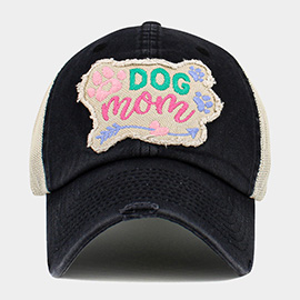 DOD MOM Message Vintage Baseball Cap