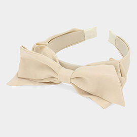 Fabric Bow Headband