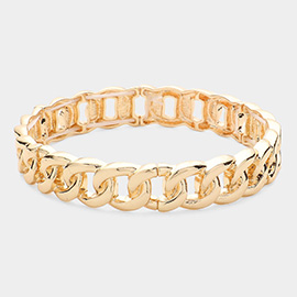 Metal Chain Stretch Bracelet