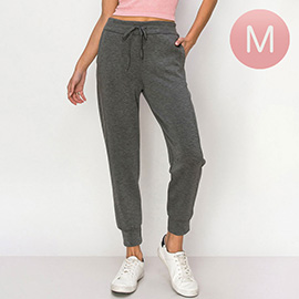 Medium - Women's Sporty Chic Scuba Jogger Pants