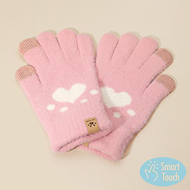 Cat Paw Pointed Smart Touch Gloves