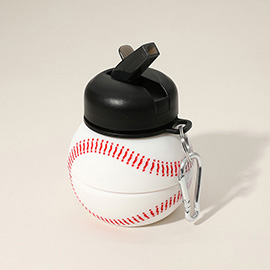 Collapsible Baseball Water Bottle