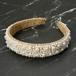 Pearl Embellished Headband