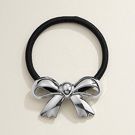 Metal Bow Pointed Hair Band