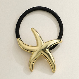 Metal Starfish Pointed Hair Band