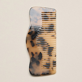 Celluloid Acetate Detangling Hair Comb