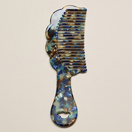 Celluloid Acetate Detangling Hair Handle Comb