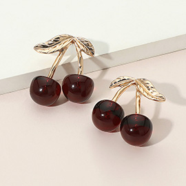 Cherry Stud Earrings