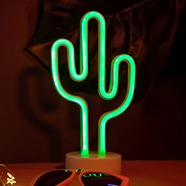 Neon Knight LED Cactus Light Stand