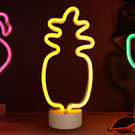 Neon Knight LED Pineapple Light Stand