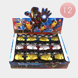 12PCS - Iron Man Super Hero Toy Cars
