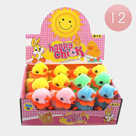 12PCS - Happy Chick Plus Toy Set