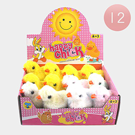 12PCS - Happy Chick Plus Toy Set