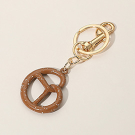 Pretzel Keychain / Bag Charm