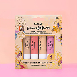 4PCS - Luscious Lip Butter Lip Balms