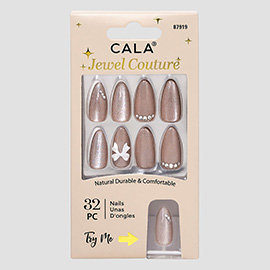 32PCS - Jewel Couture Ice Cat Eye Press On Nail Set