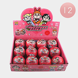 12PCS - Powerpuff Girls Toy Capsules