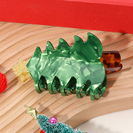 Christmas Tee Hair Claw Clip