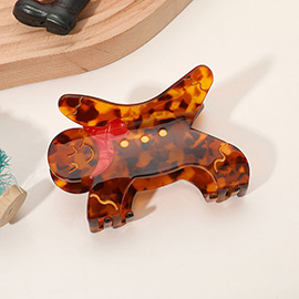 Gingerbread Man Hair Claw Clip