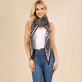 Leopard Print Scarf
