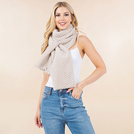 Ultra Soft Faux Fur Sherpa Scarf
