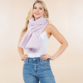Ultra Soft Faux Fur Sherpa Scarf