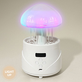 Light Up Mushroom Shaped LED Night Light Stand / Fan Anti-Gravity Humidifier