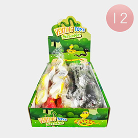 12PCS - Vintage Snake Toys