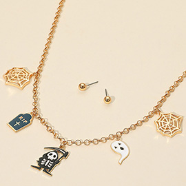 Halloween Charm Station Necklace