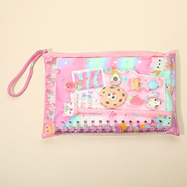 2PCS - HOT FOCUS Kids Pop On Charms Stationery Set