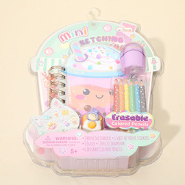 10PCS - HOT FOCUST Kids Mini Sketching Fun Stationery Set