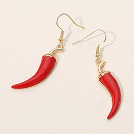 Chili Pepper Dangle Earrings