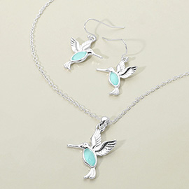 Hummingbird Pendant Necklace