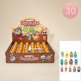 30PCS - Monster Bunny Mini Figure Surprise Egg Toys