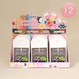 12PCS - Pocket Hand Sanitizer Spray