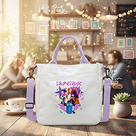 Kpop Demon Hunters Huntrix Tote Crossbody Bag
