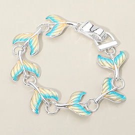 Mermaid Tail Link Magnetic Bracelet