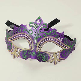 Mardi Gras Ornate Masquerade Costume Party Eye Mask