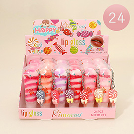 24PCS - Candy Charm Drop Lip Gloss
