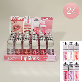 24PCS - Glossy Lip Gloss