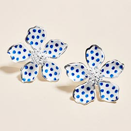 Floral Petal Earrings