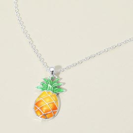 Pineapple Pendant Necklace